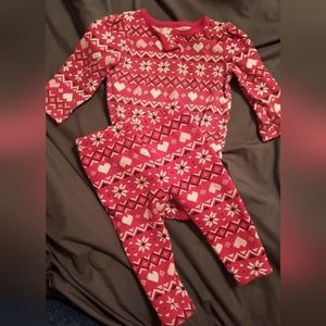 Garanimals winter pajama set, baby girl  6-9 months